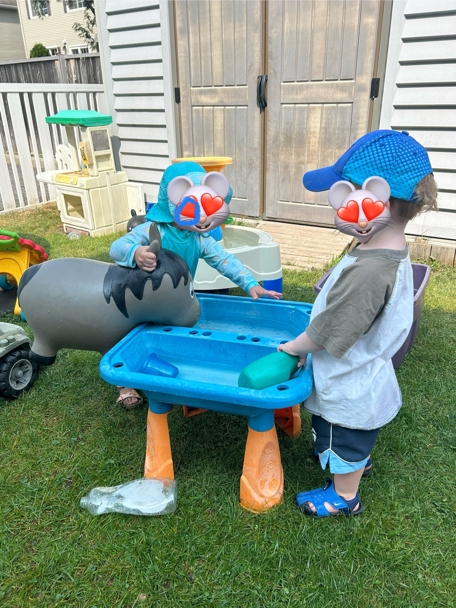 Children's play area at daycare